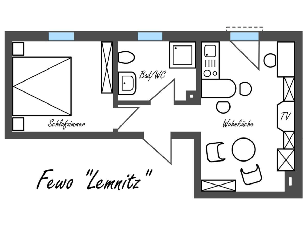 Feriengut Dietzsch Apartment Poritzsch Phòng bức ảnh